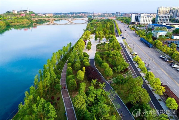 郑建新调研蒸水,湘江两岸风光带建设